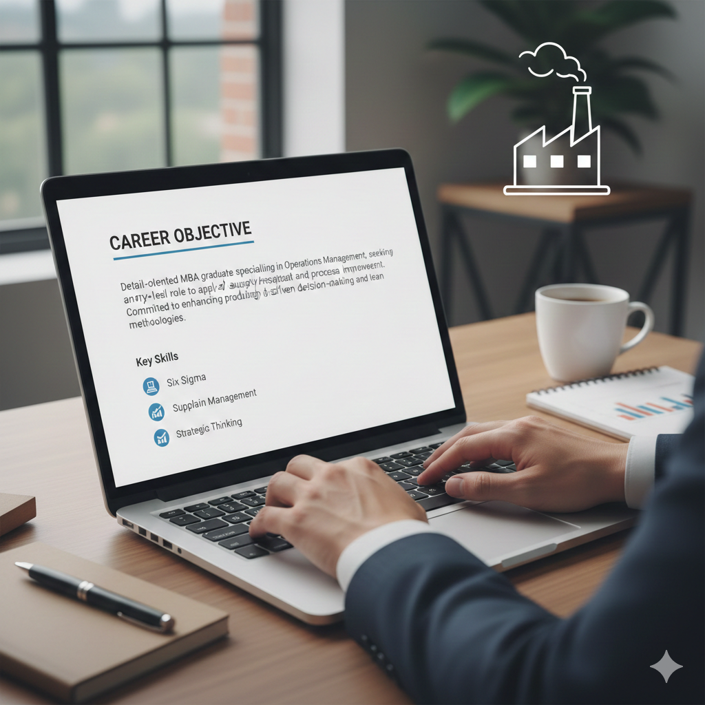 career objective for mba freshers