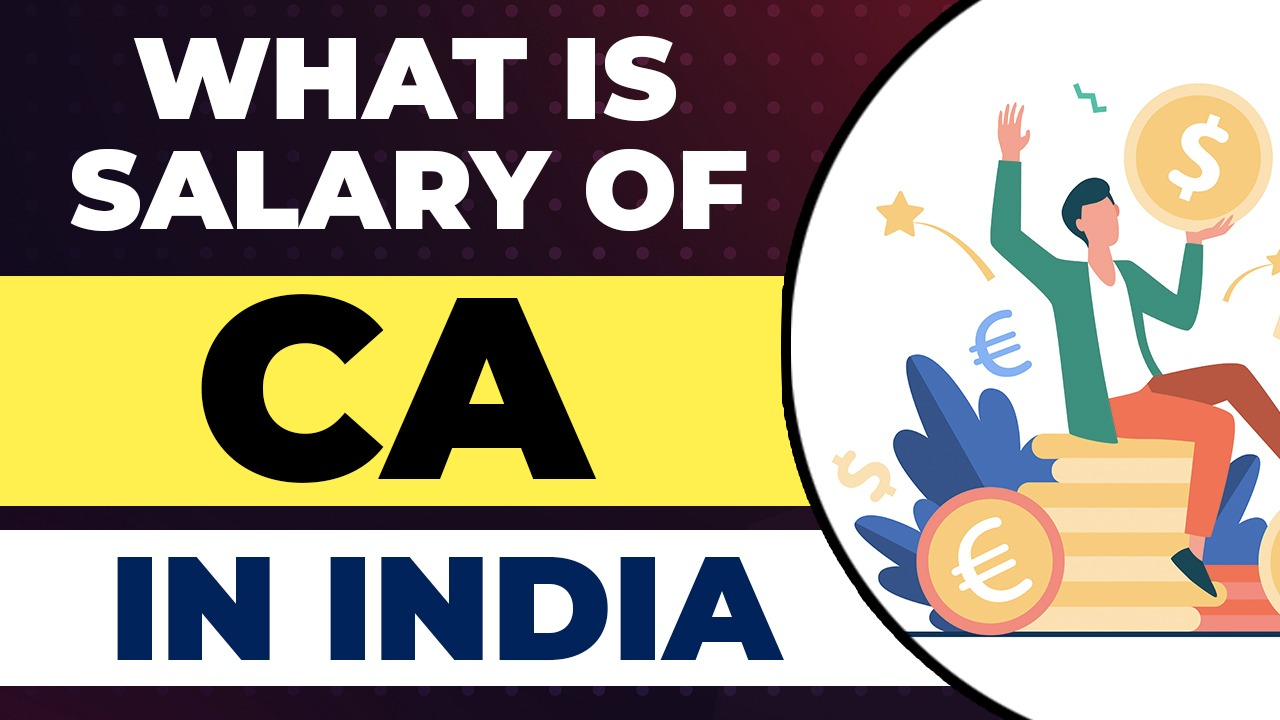 Chartered accountant CA Salary in India Monthly Salary, Best Average