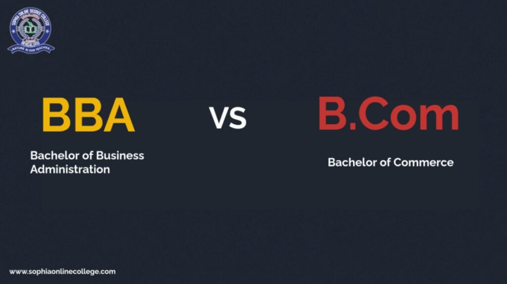 BBA vs B.Com