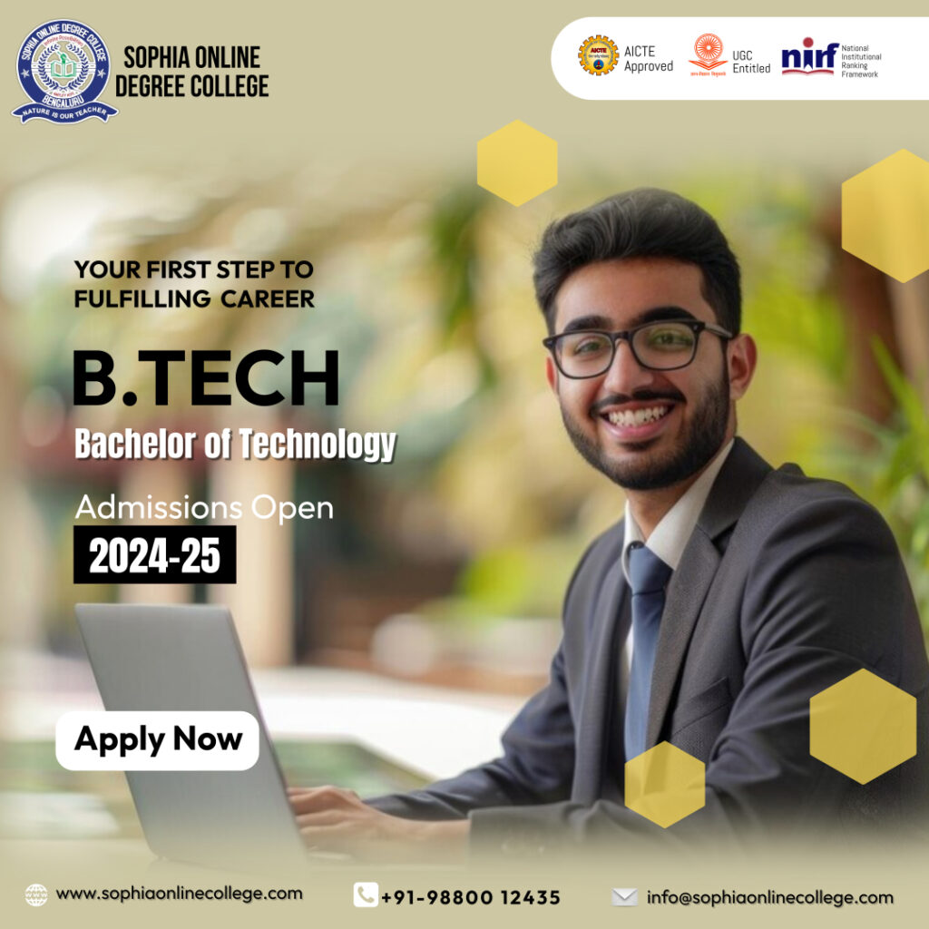 BTech Onlne Degree | B.Tech Distance Education